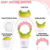 Baby Feeding Fruit Nibbler for Baby (Pink)